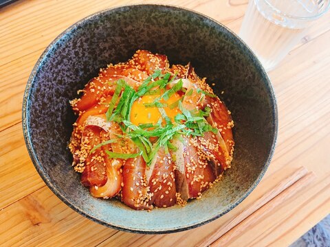 かんぱちの漬け丼 レシピ 作り方 By 412 楽天レシピ かんぱちの漬け丼 レシピ 作り方 By 412 楽天レシピ